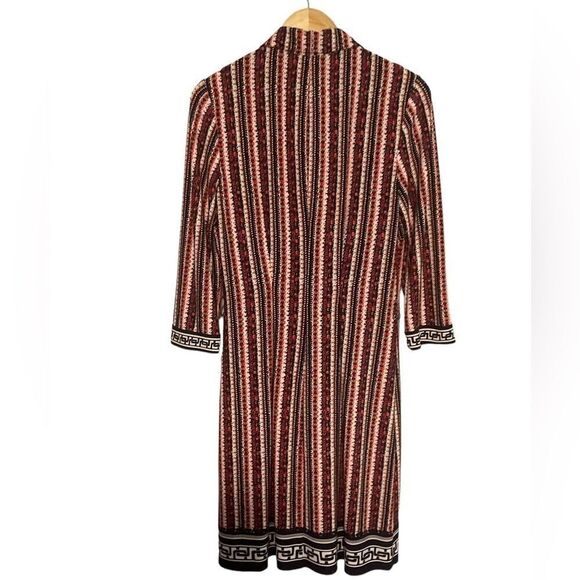 LAUNDRY‎ BY SHELLI SEGAL WOMEN'S MIXED PRINT JERSEY DRESS, INKBLOT MULTI size 10 - Picture 4 of 7